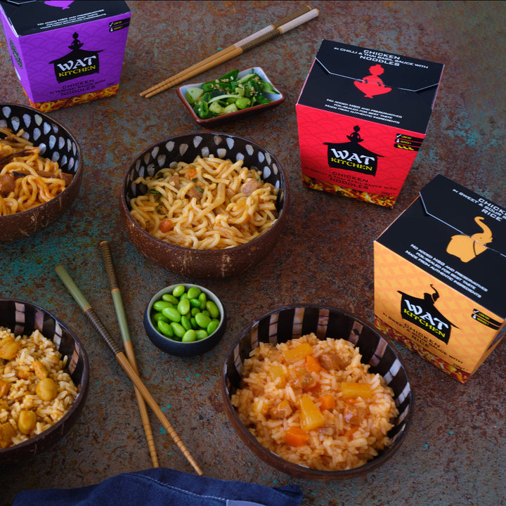 Chicken Noodle & Rice Favourites - 3 flavours