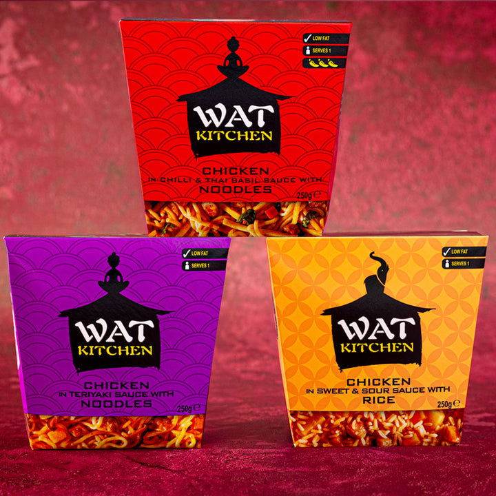 Chicken Noodle & Rice Favourites - 3 flavours