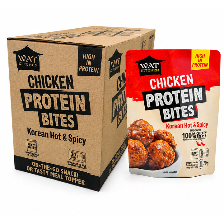 Korean Hot & Spicy Chicken Protein Bites
