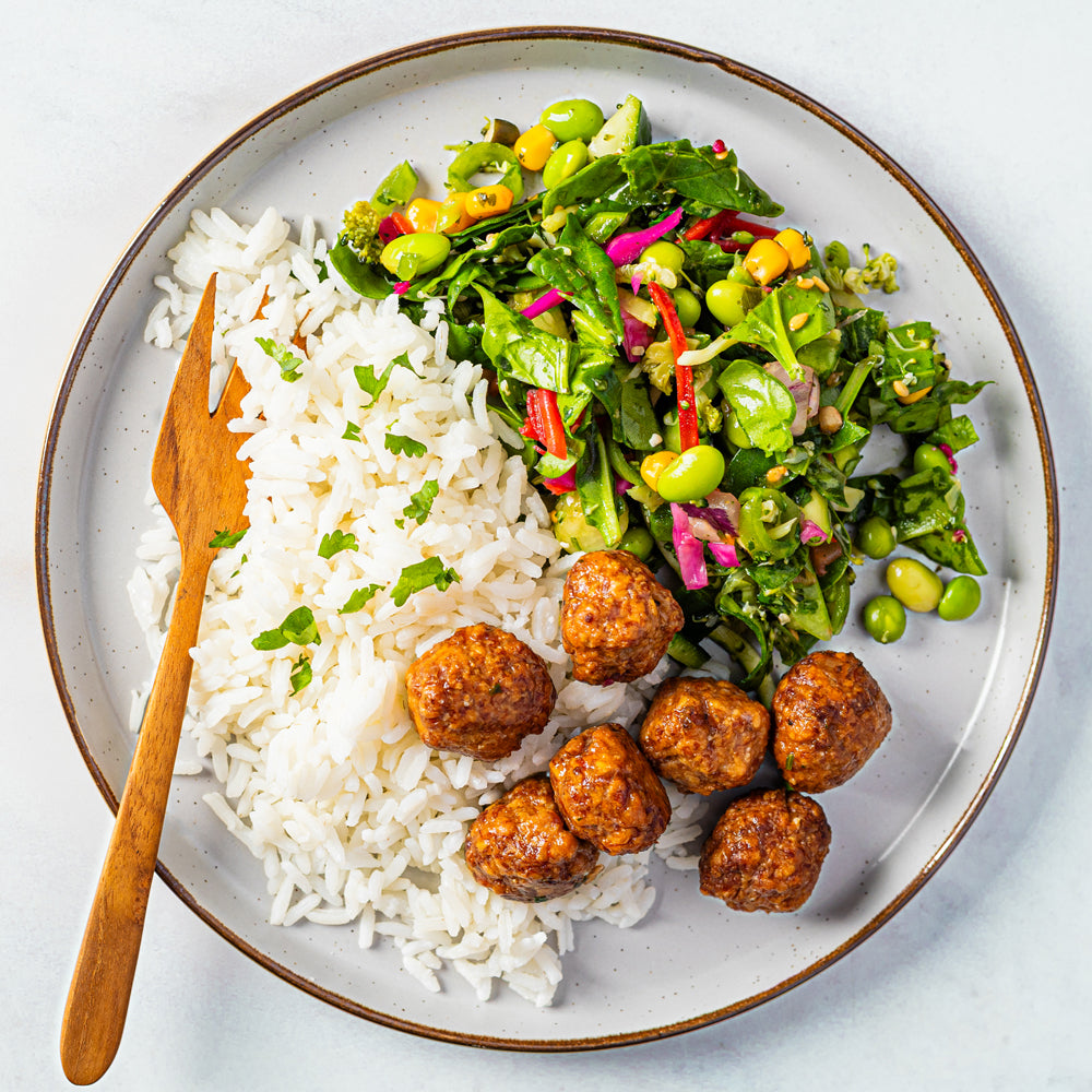 Korean Hot & Spicy Chicken Protein Bites