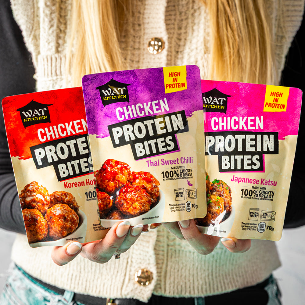 Korean Hot & Spicy Chicken Protein Bites