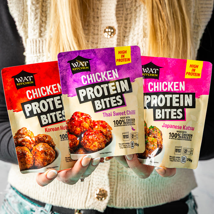 Korean Hot & Spicy Chicken Protein Bites