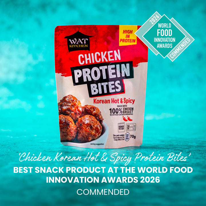 Korean Hot & Spicy Chicken Protein Bites