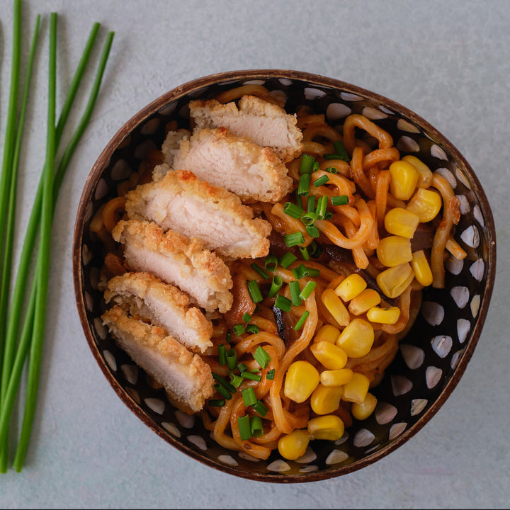 Chicken in Teriyaki Sauce with Noodles