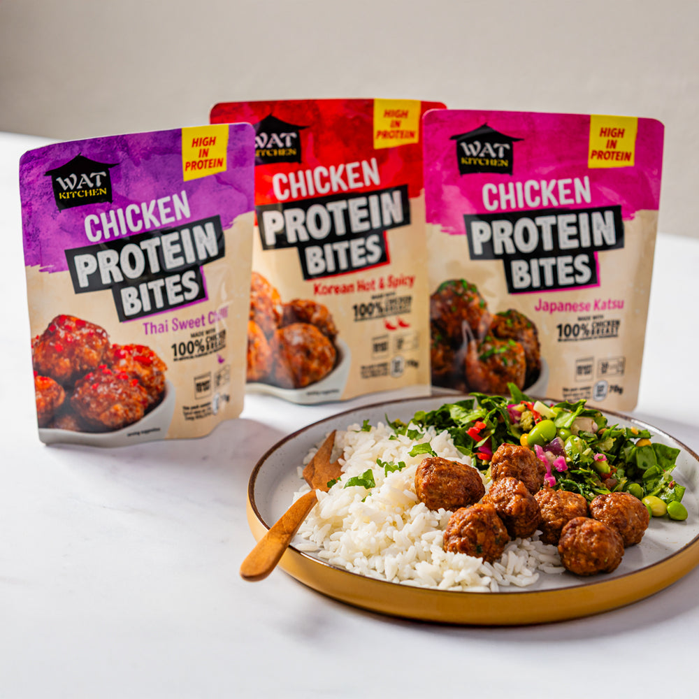 Korean Hot & Spicy Chicken Protein Bites