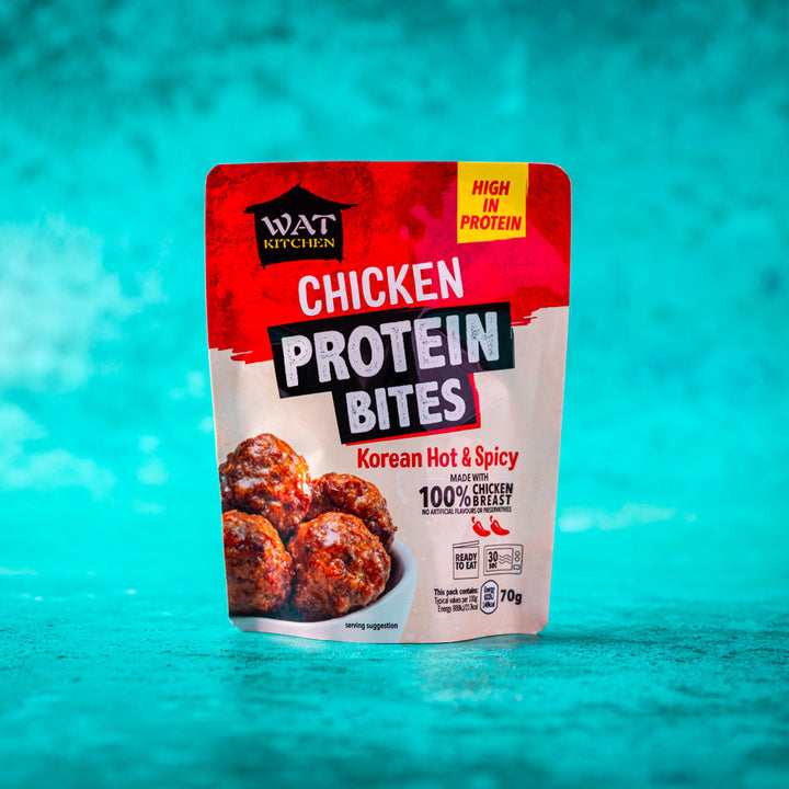 Korean Hot & Spicy Chicken Protein Bites